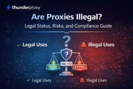 Are proxies illegal? Legal status, risks, and compliance guide