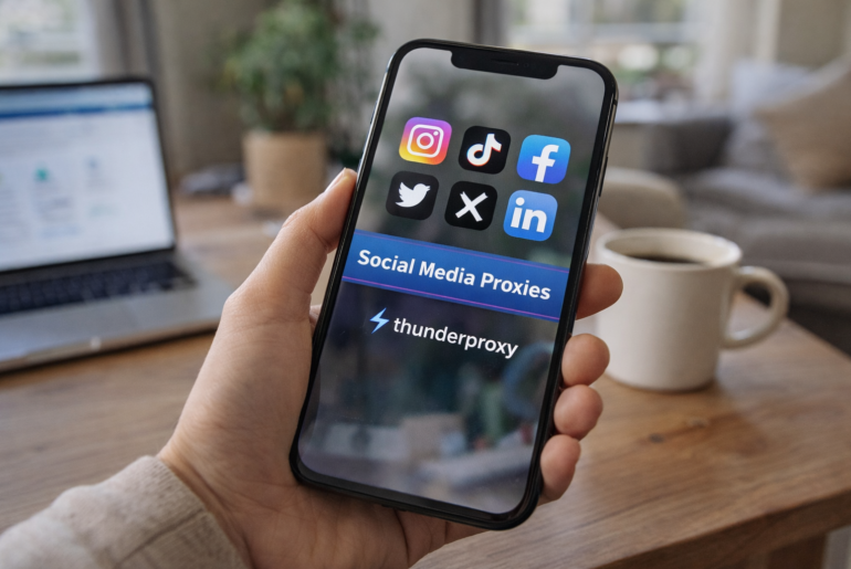 Social media proxies for various platforms