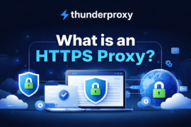HTTPS proxies | Thunderproxy