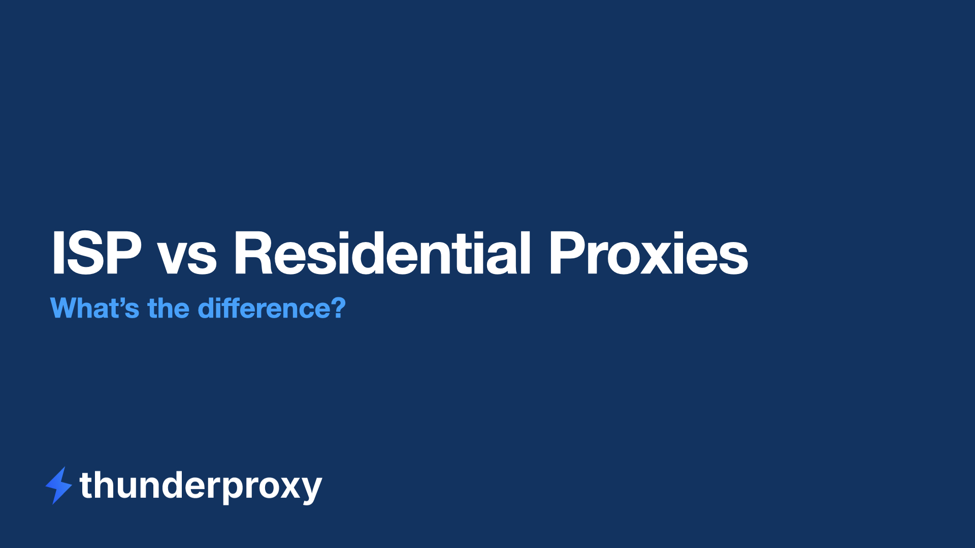 ISP vs Residential Proxies: What’s the Difference? (2026 Guide)