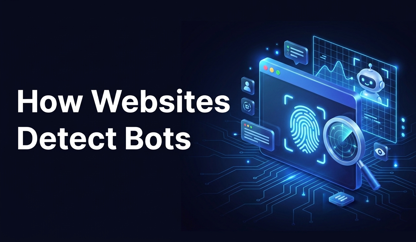 How Websites Detect Bots in 2026 (Fingerprinting, TLS, Behavior)