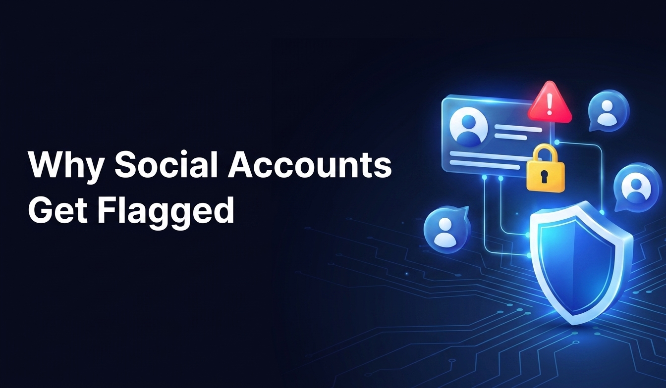 Why Social Accounts Get Flagged or Restricted (and How Proxies Improve Stability)